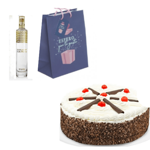 perfume y torta-min “Dulce Encanto Masculino”